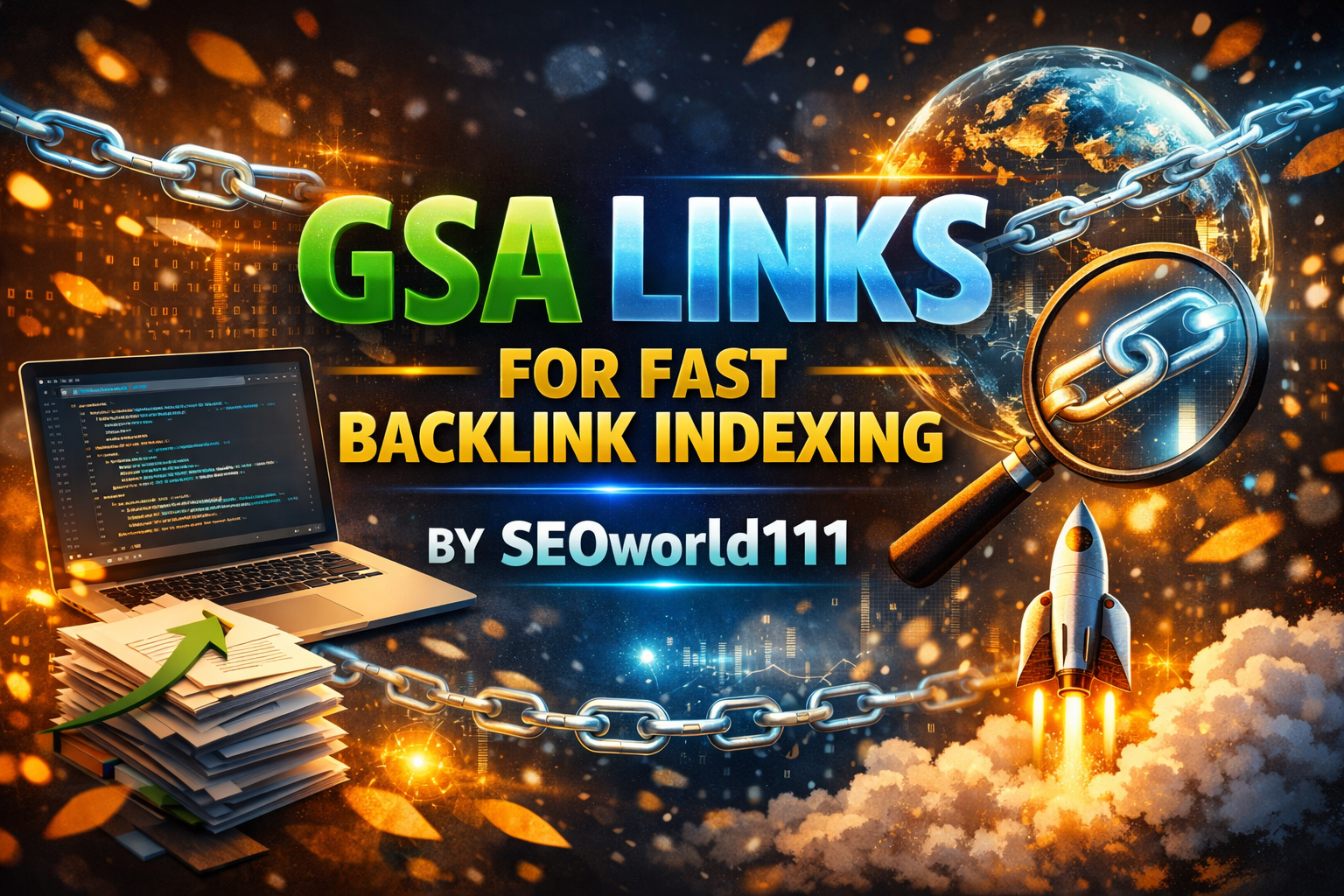 6,00,000 GSA Links for Fast Backlink Indexing