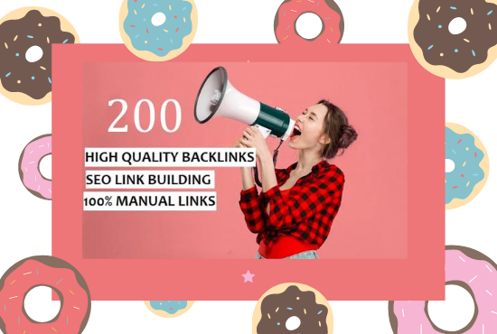 I will create 200 high quality seo backlinks link bui...