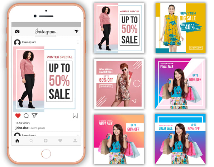 I will do creative social media design, post, banner ads in 24hrs