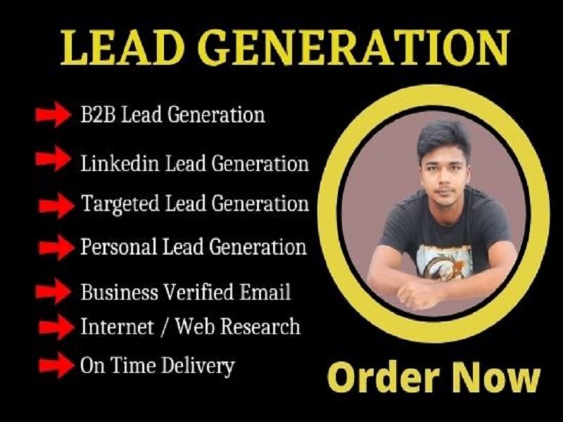 I will do targeted b2b LinkedIn lead generation and w...