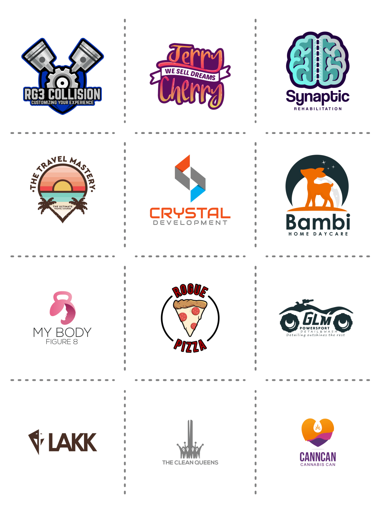 I will create a professional and simple logo