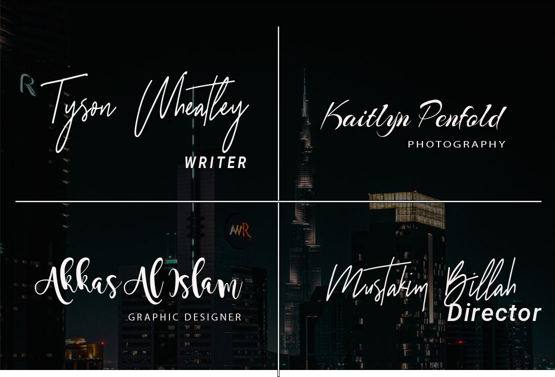 I will do design creative professional script hand writing signature logo