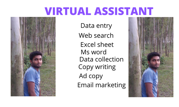 I can be your virtual assistant for one days