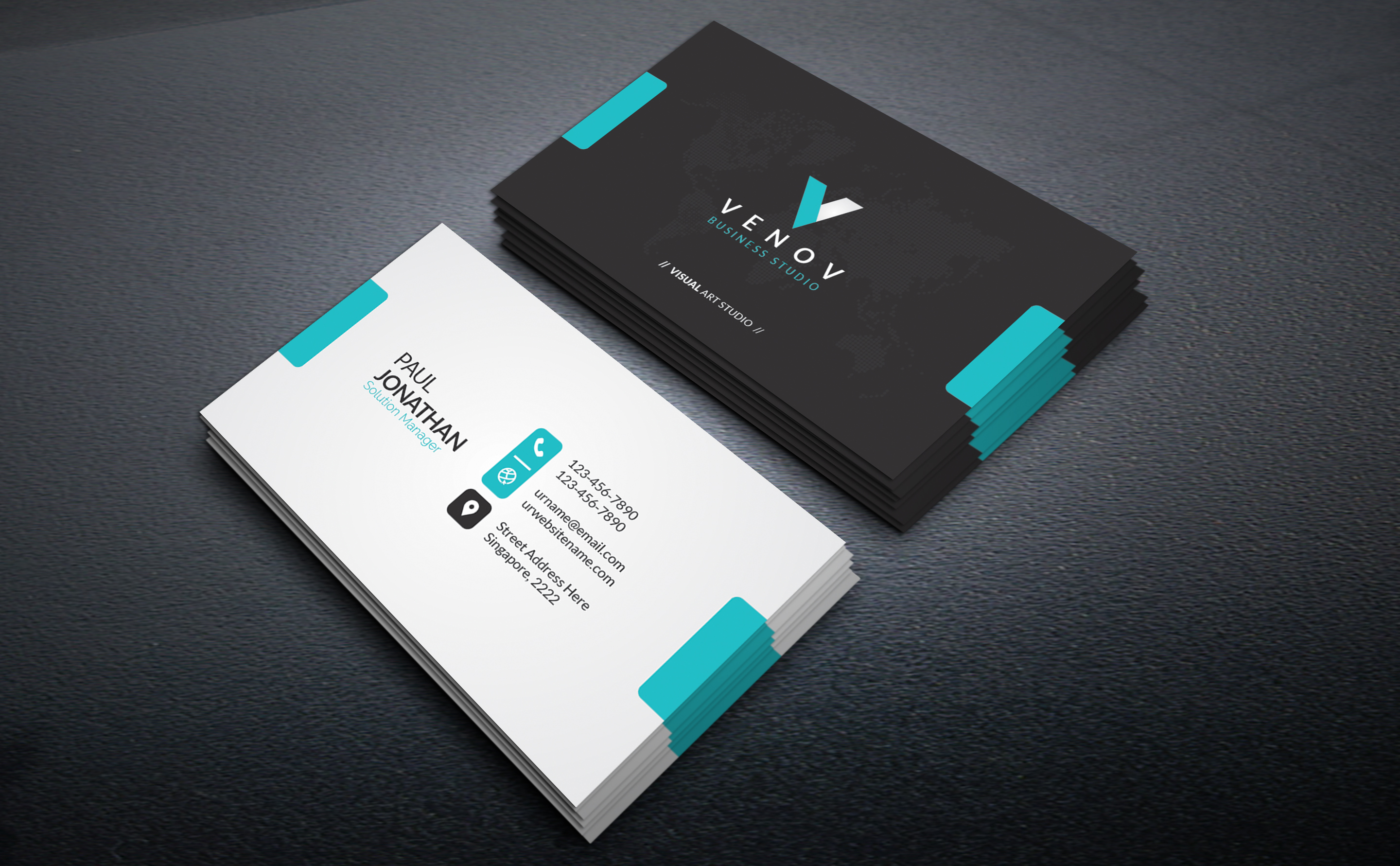 I will do professional high quality business card des...