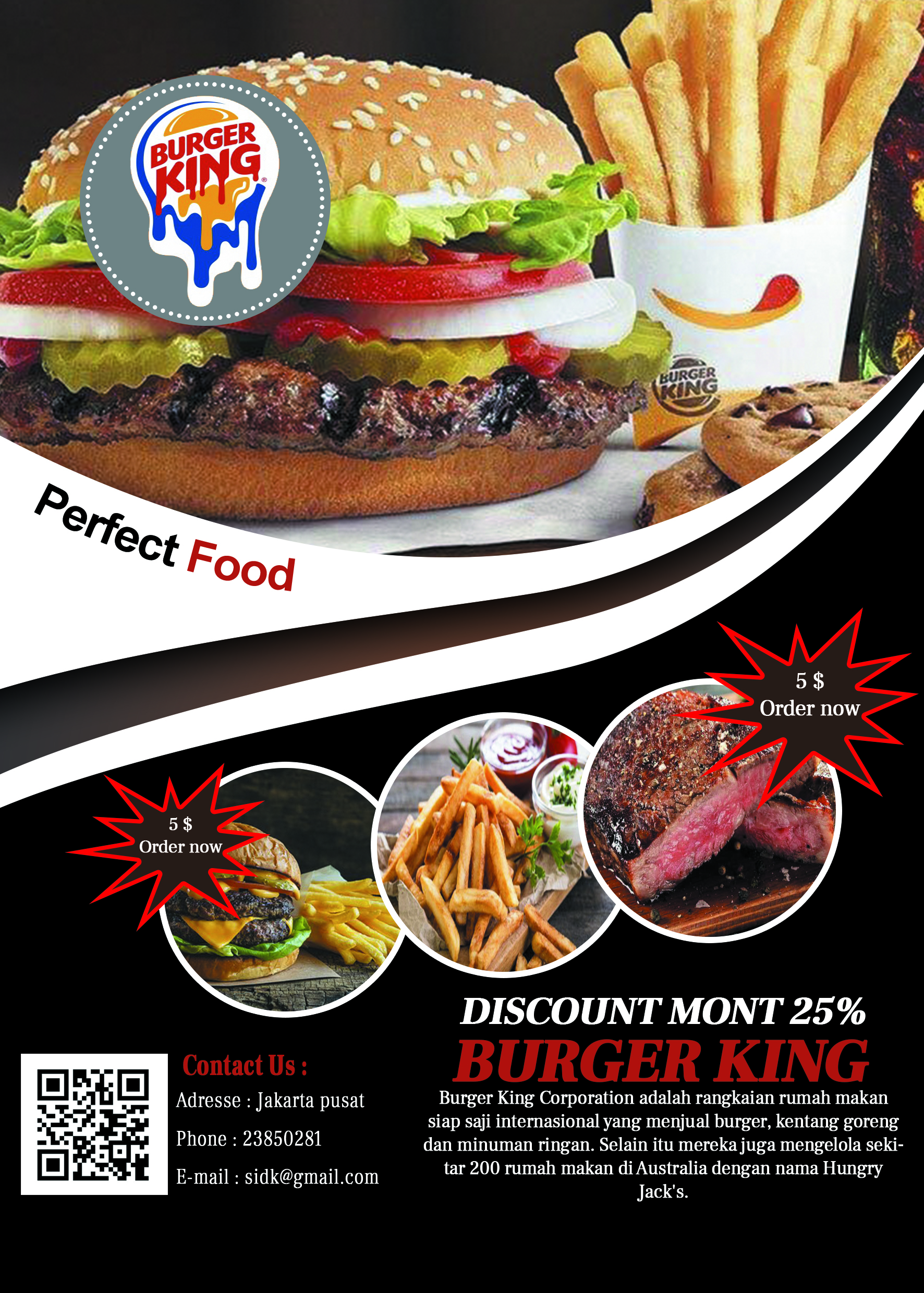 I will create an explainer flyer & brosur for your business