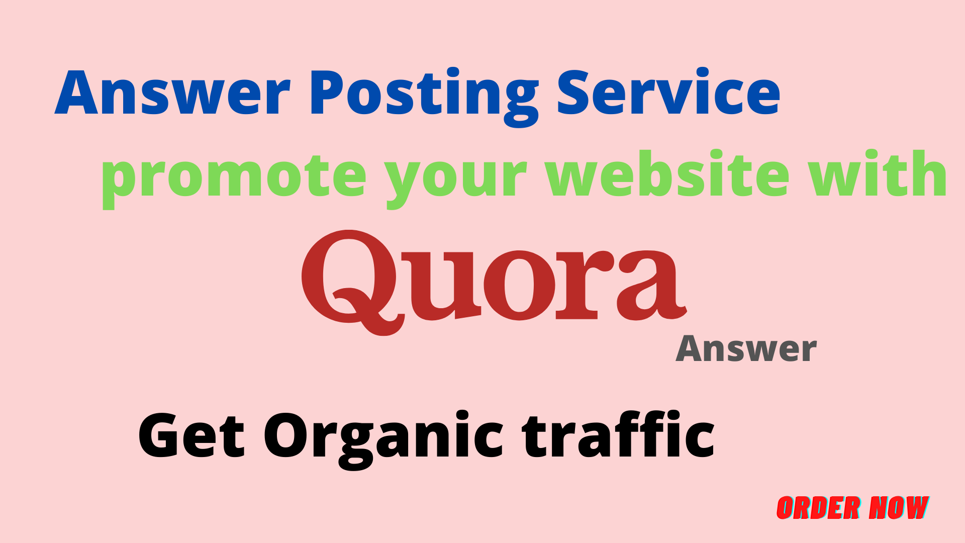Guaranteed Traffic To Your Website With 10 High Quality Quora Answers 