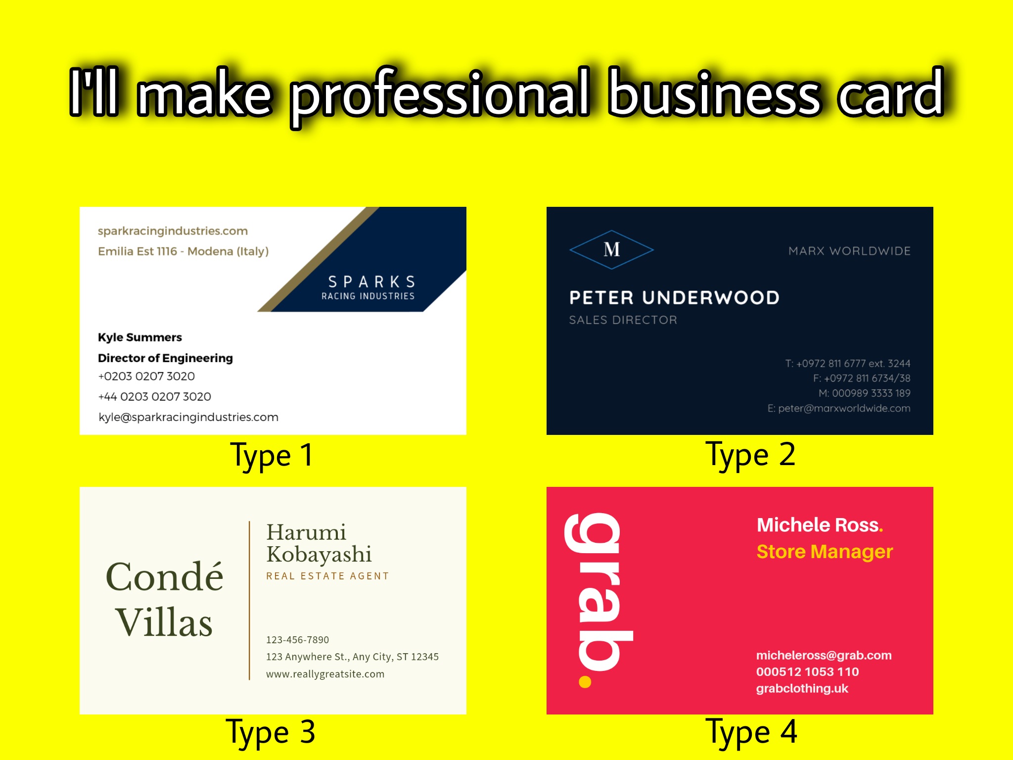 I'll make you business card at a cheap rate