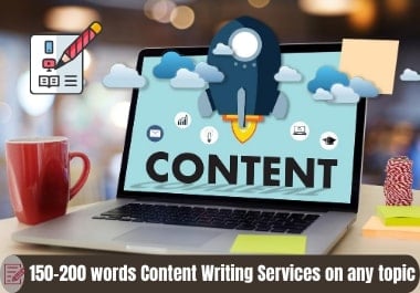 150-200 words unique Content-Blog-Article Writing ser...