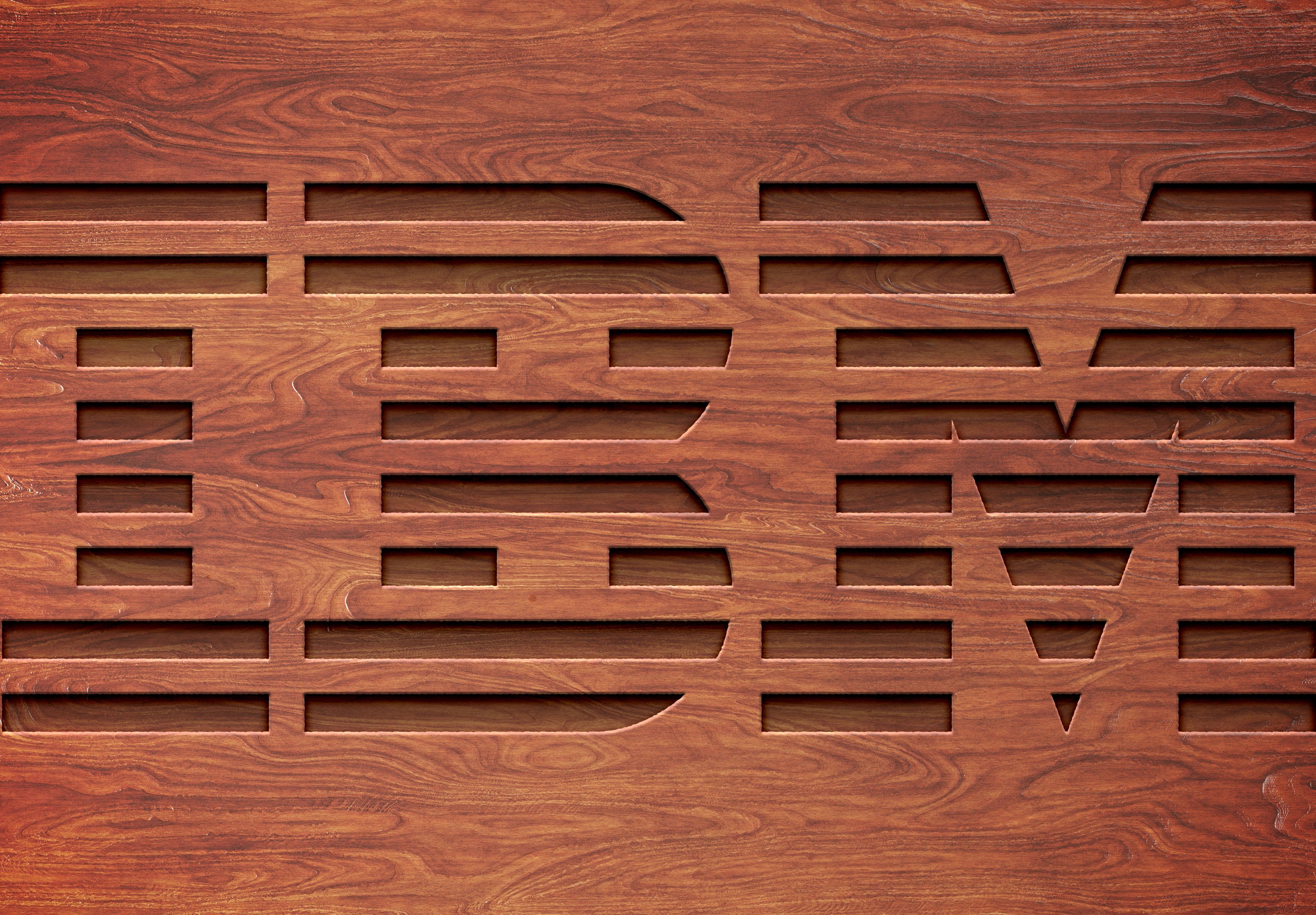 I will carve your logo or text into wood