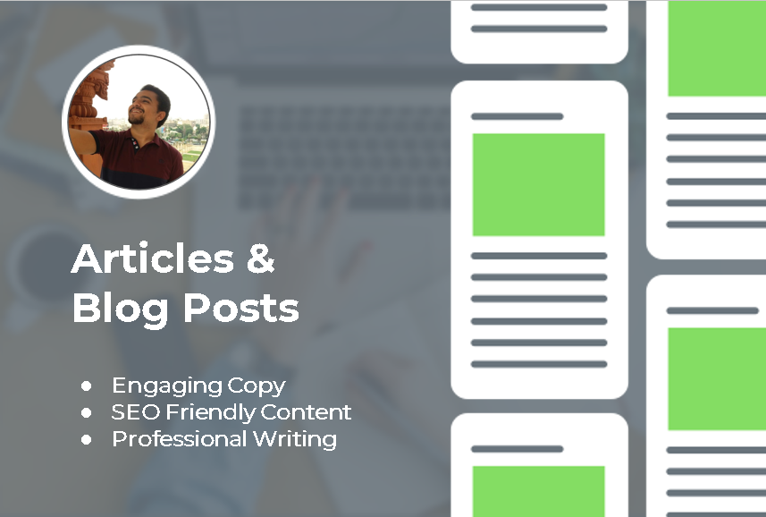 I will write a 3 x 1000 unique articles in any niche