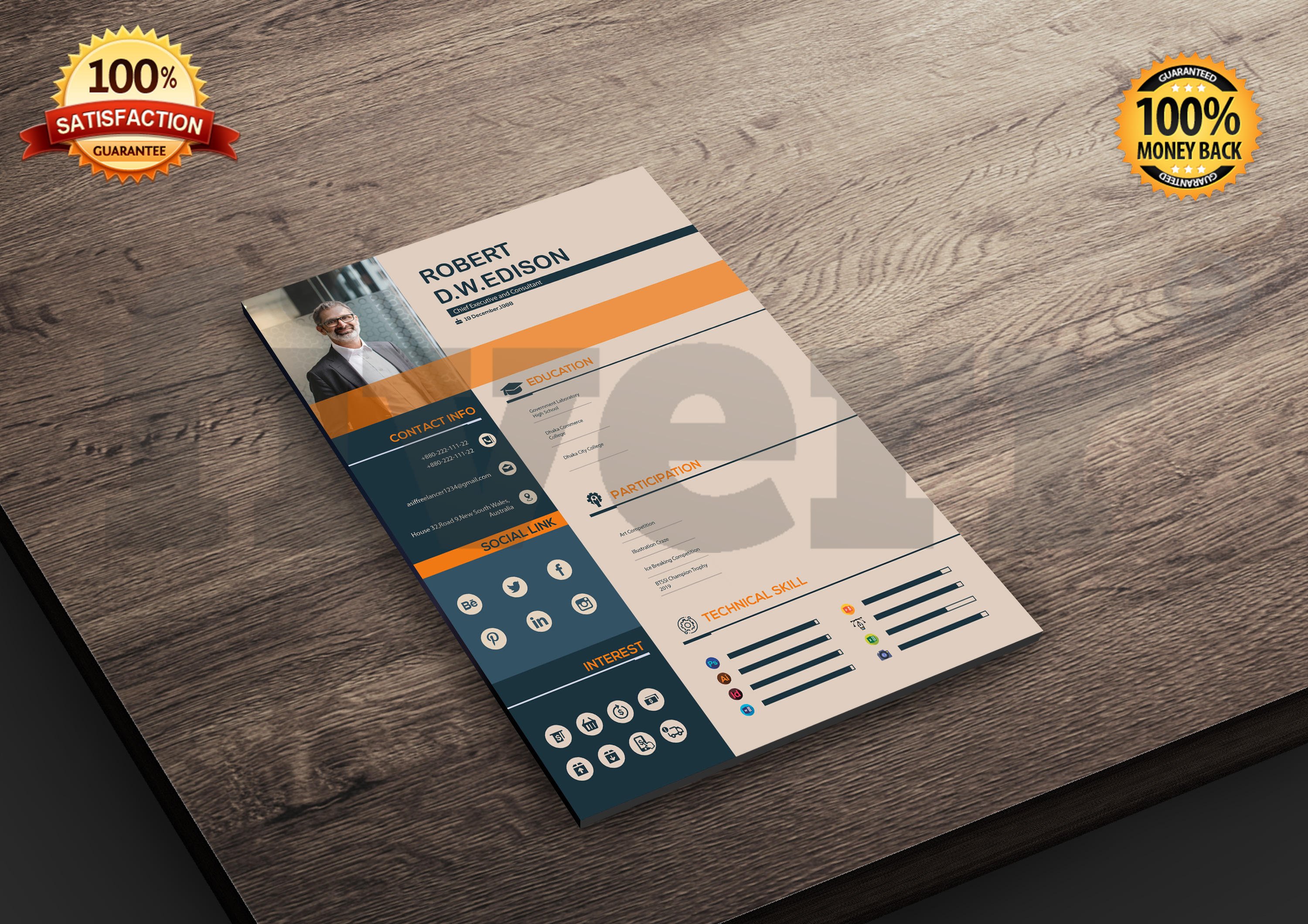 I'll do Stationary Branding Design