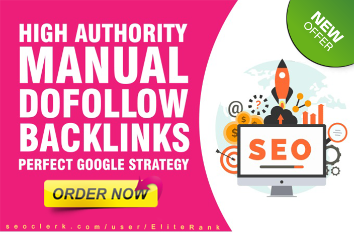 build premium high authority dofollow backlinks for google seo ranking