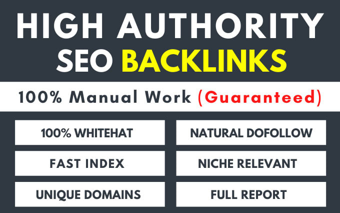 I will 300 high quality manual backlinks for rank 1st on google