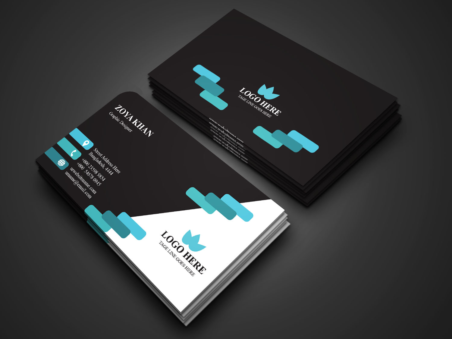 I will provide you professional visiting card within 2 days