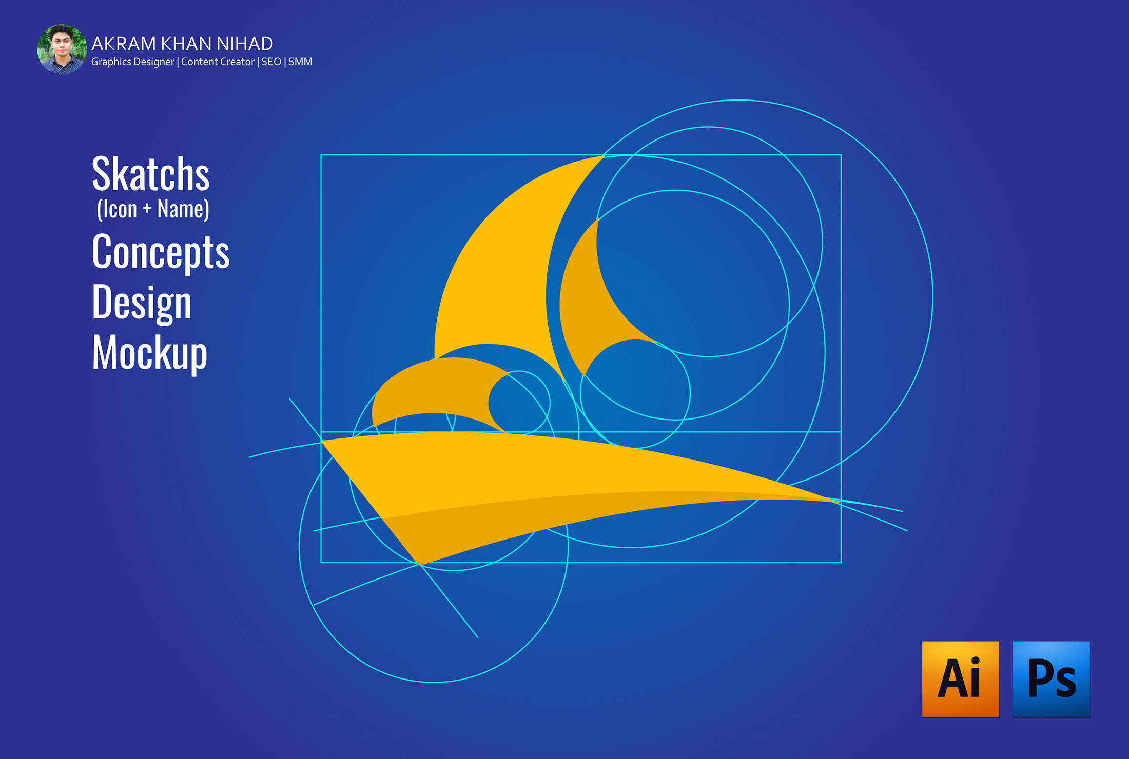 Custom Creative Logo Design (Flat, Minimalist, Freestyle, Signature)