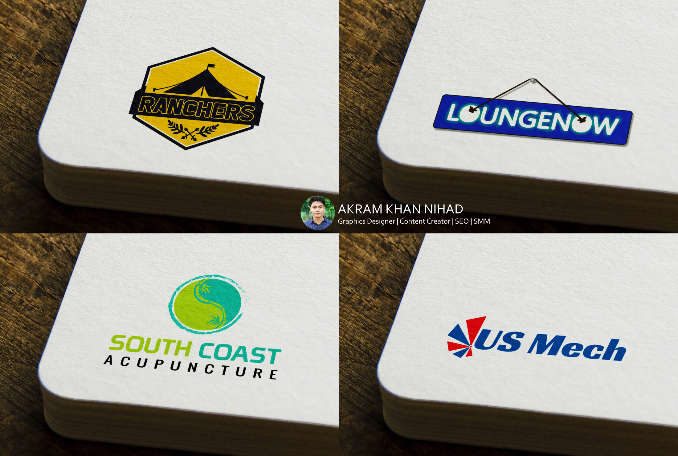 Custom Creative Logo Design (Flat, Minimalist, Freestyle, Signature)