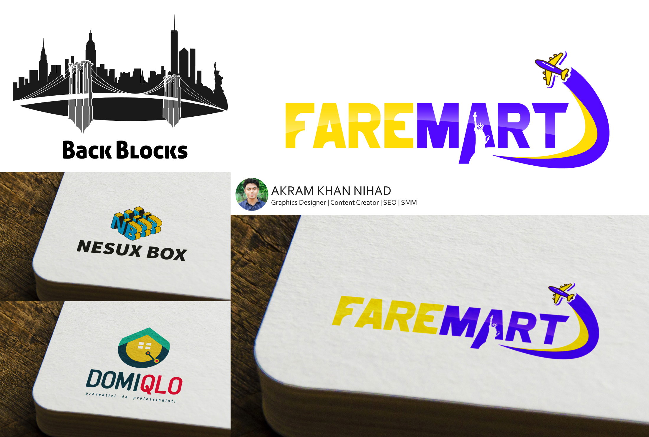 Custom Creative Logo Design (Flat, Minimalist, Freestyle, Signature)