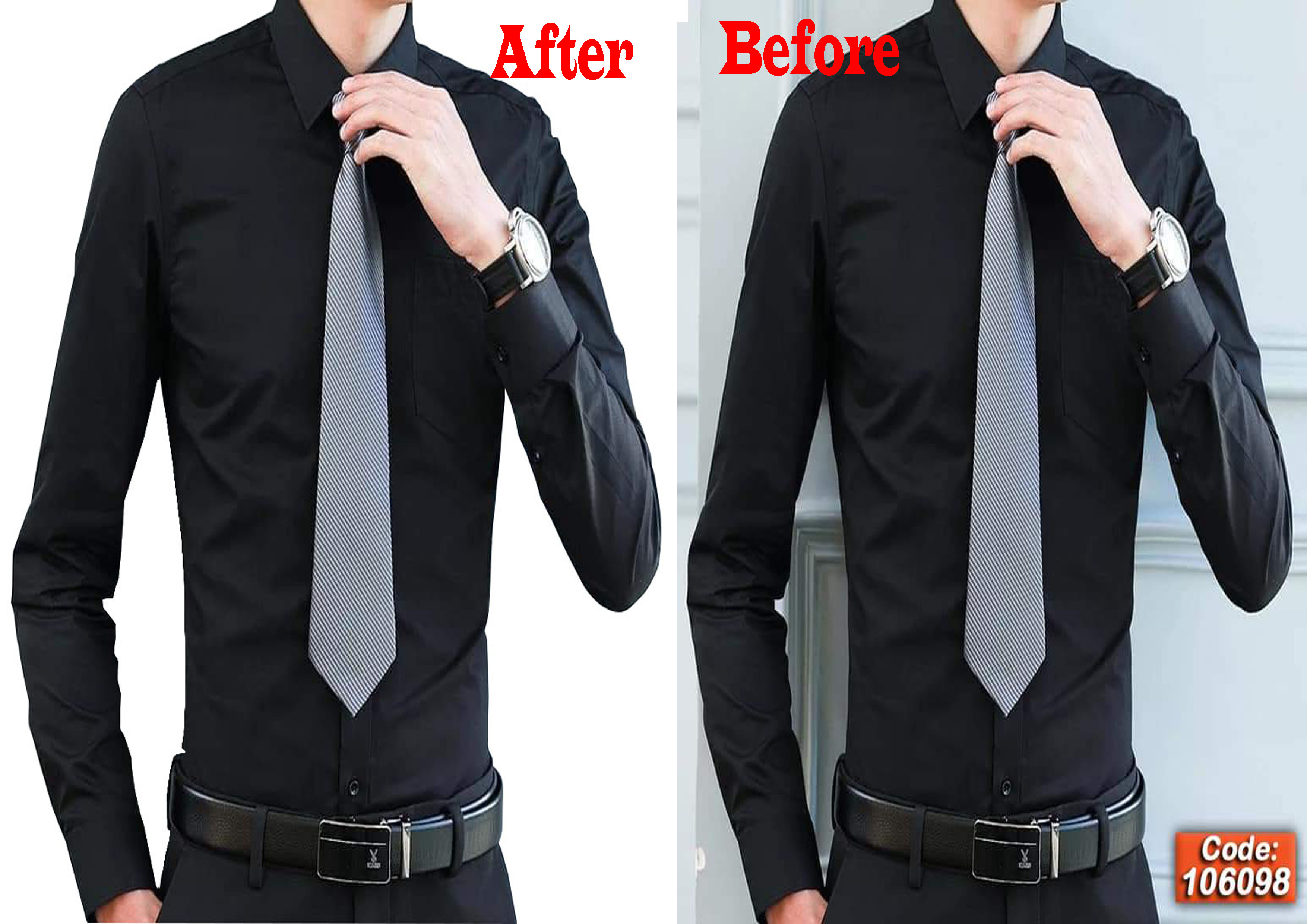 I will edit and remove the background