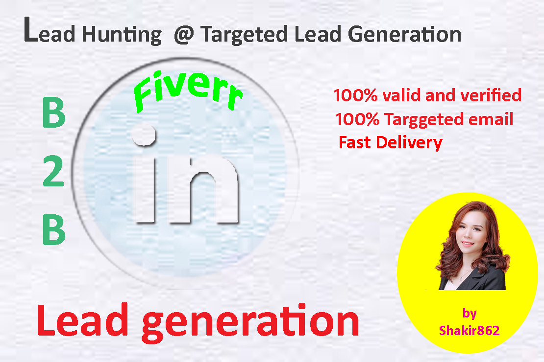 I will collect 200 Targeted Lead Generation 