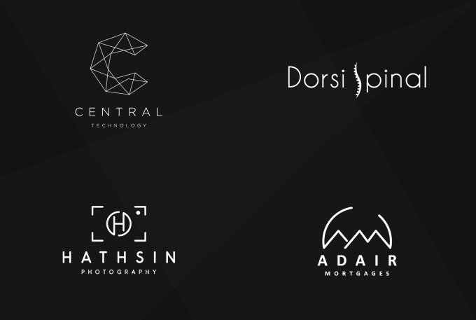 I will create a flat logo design