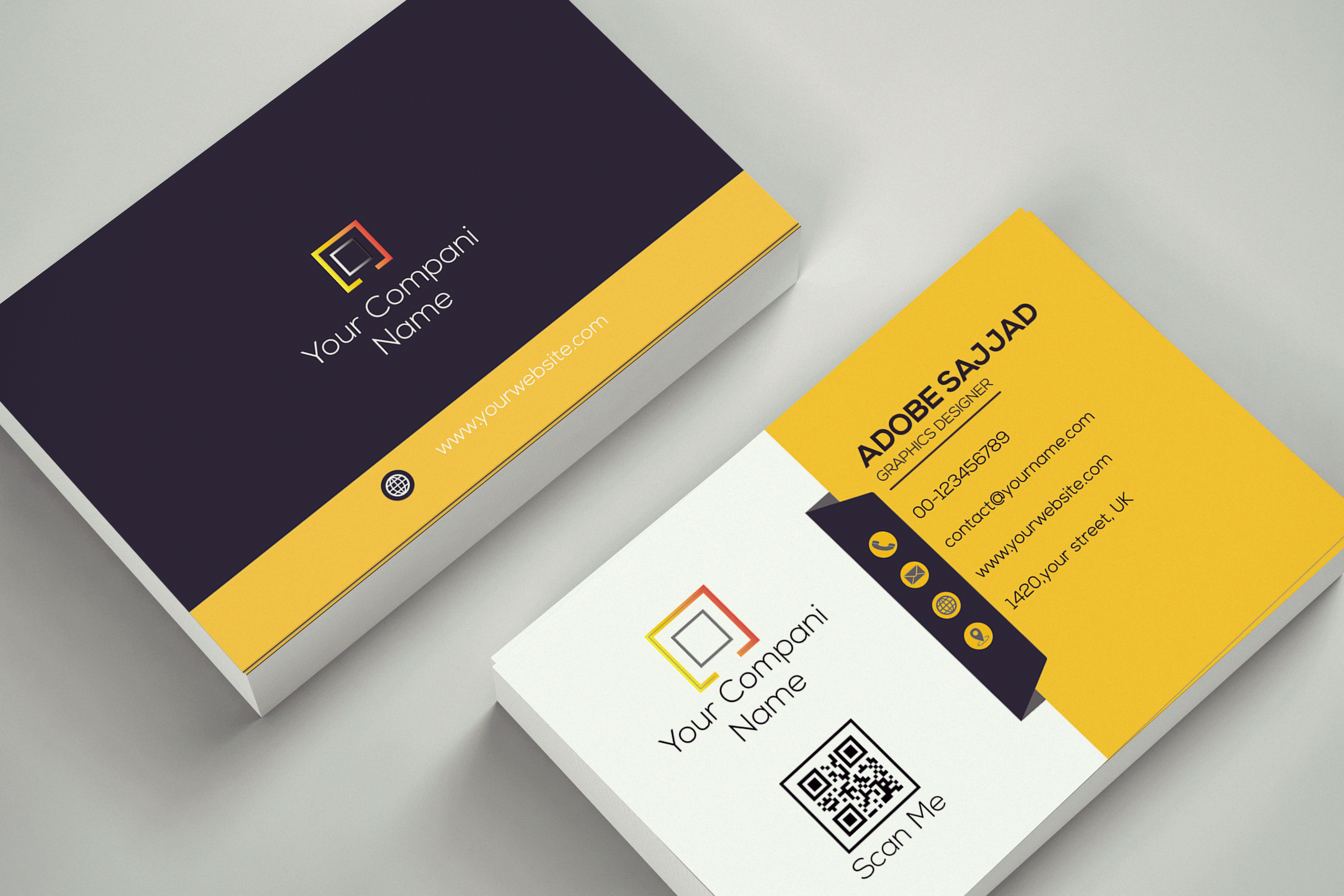 I will provide you unique, professional and elegant business card design