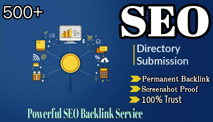 I will do 500 directory submission backlink 