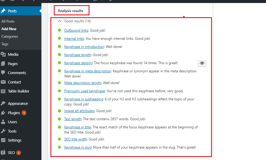 Do wordpress on page seo optimization using wordpress yoast seo effectlvely