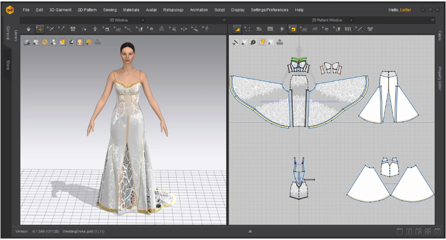 I wiill design your clothes for you by clo3d and or marvelous designer