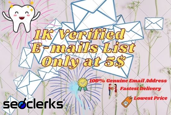 Get 1000 Verified Dentists Email List at Reasonable P...
