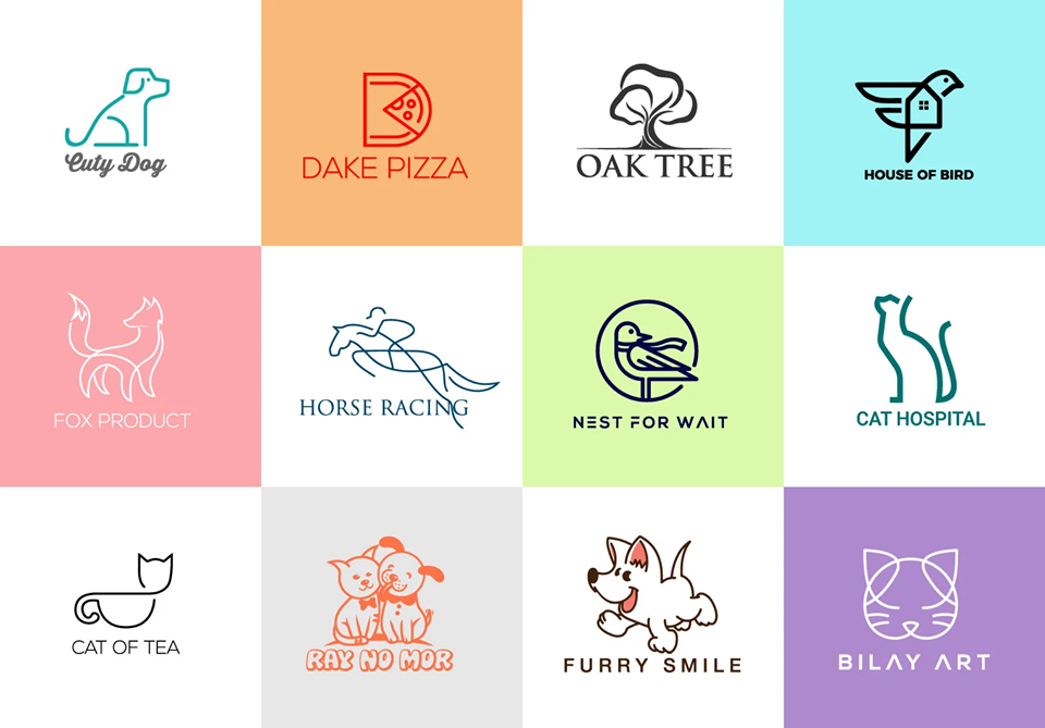 .i will create flat and minimalist logo.