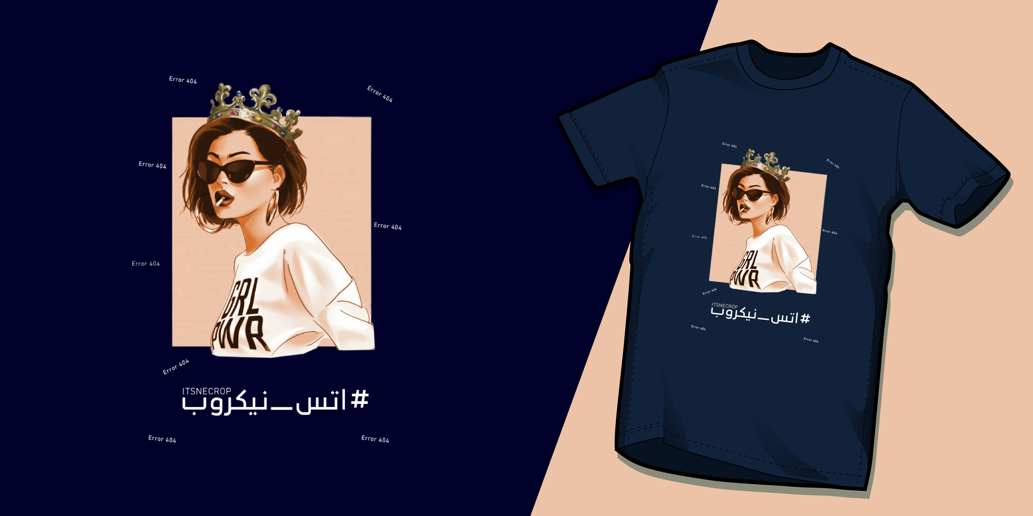 Design a great t-shirt logo for you