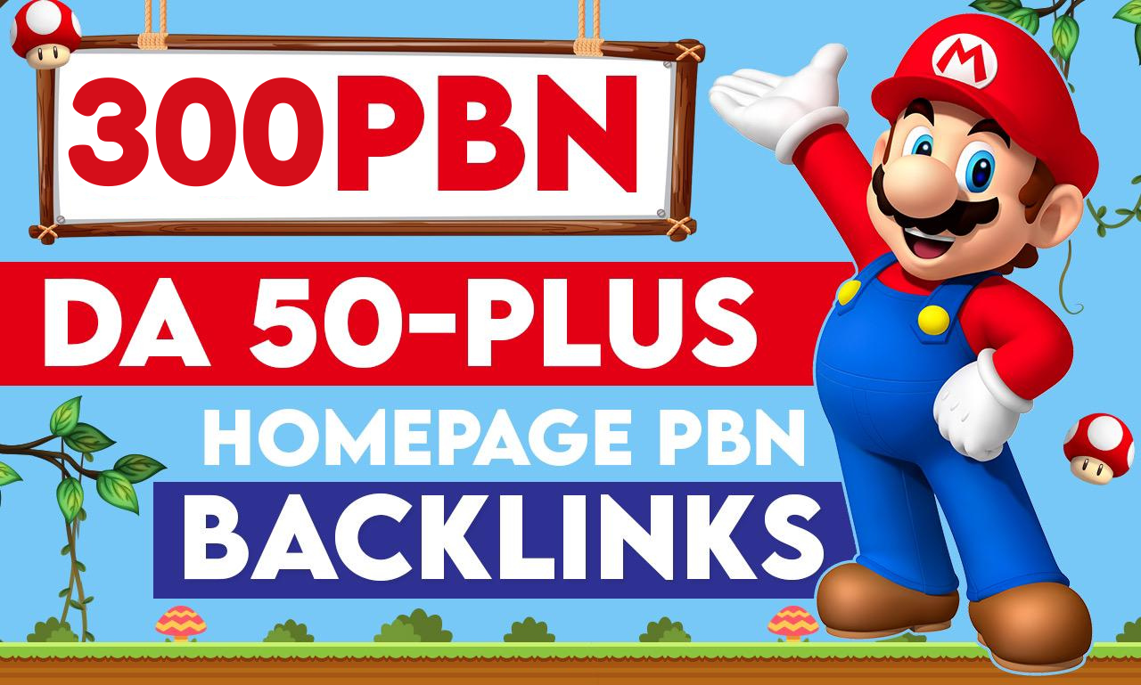 BUY 3 GET 1 Free 300 PBN Dofollow Contextual backlinks High PR links 