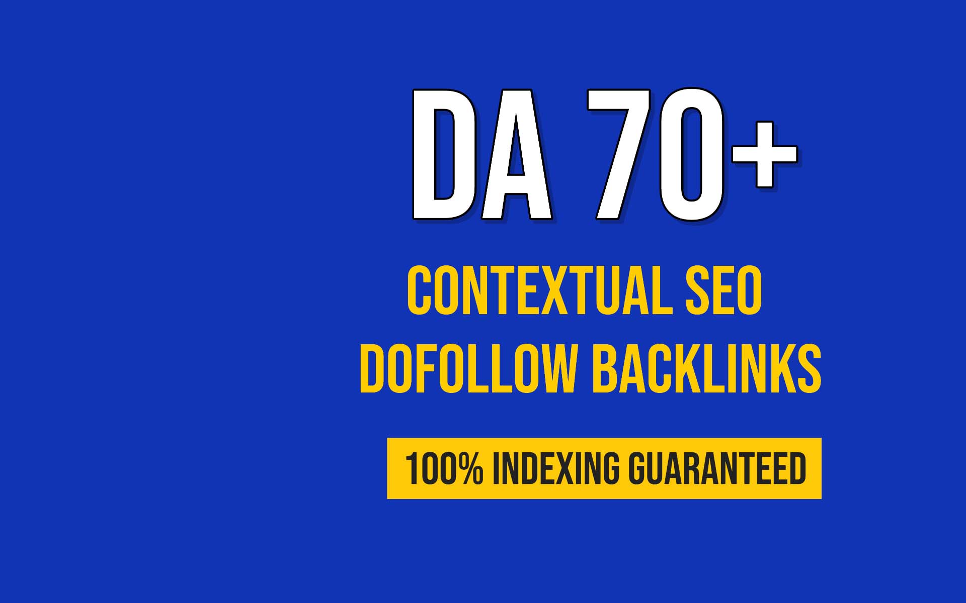 I will created 500 high quality contextual SEO dofollow backlinks 
