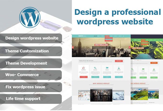 I will make you Fully RESPONSIVE PROFESSIONAL WordPress Website