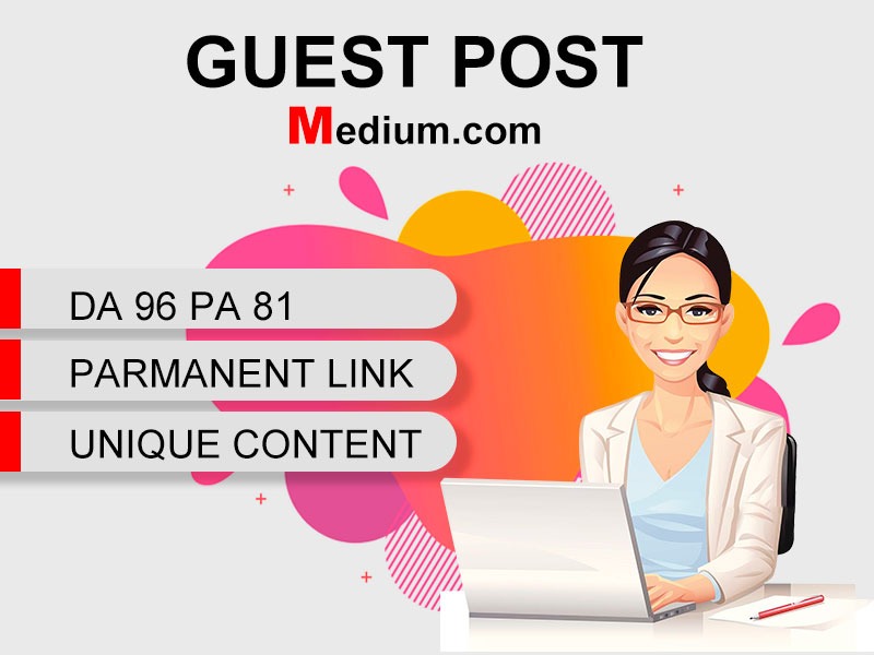 I Will Write and Publish Guest Post Backlink On Medium.com