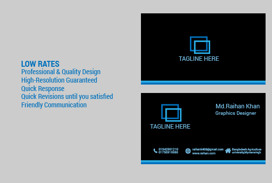 Professional & Quality Design Business Card For You