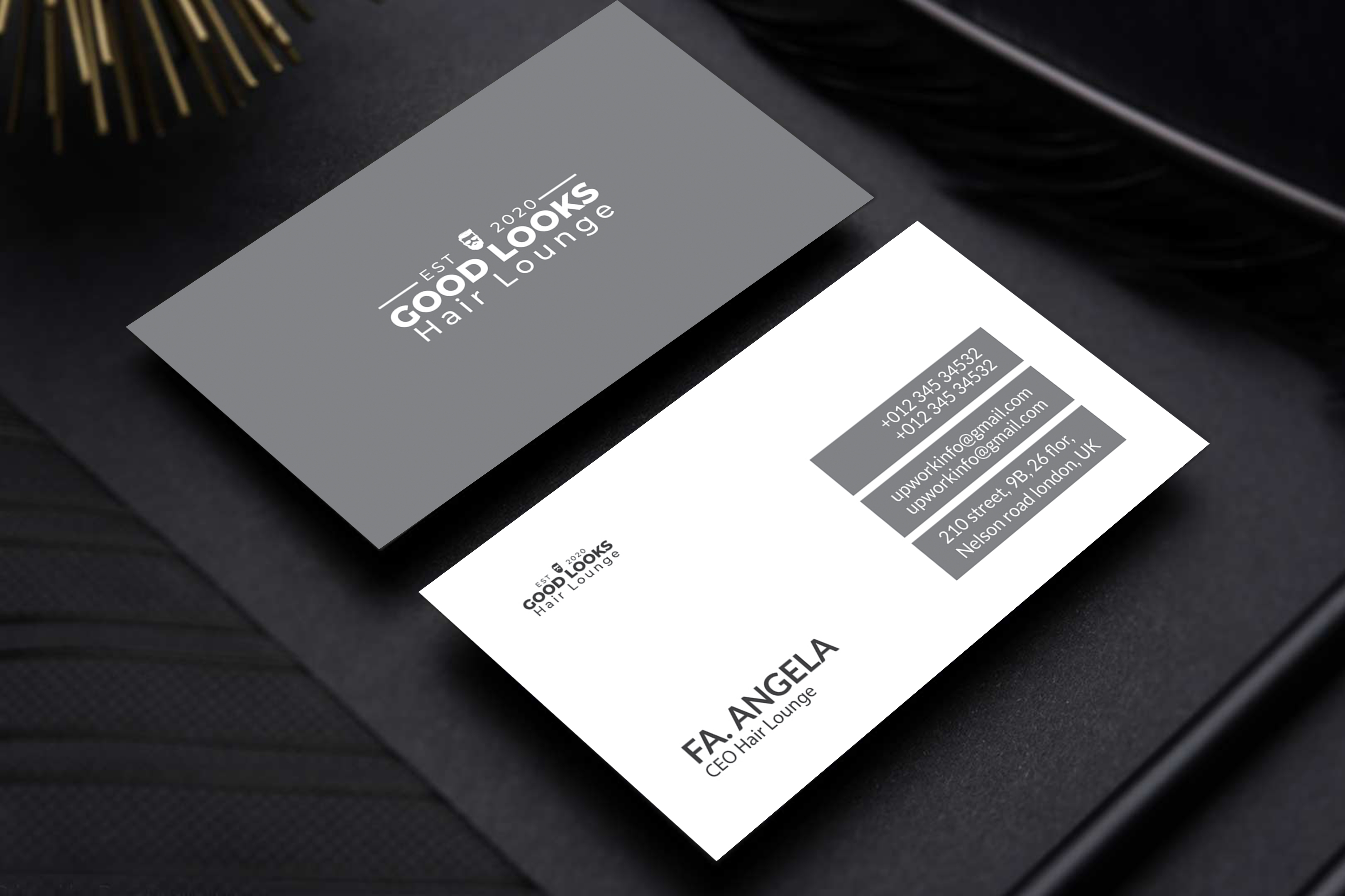 I will designe professional business card