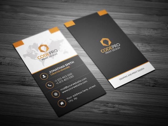 I will make multiple business card design