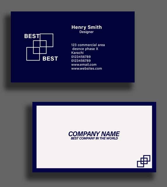 I will design modern business cards.