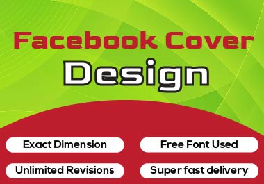 I Will Create Awesome Facebook Cover Design