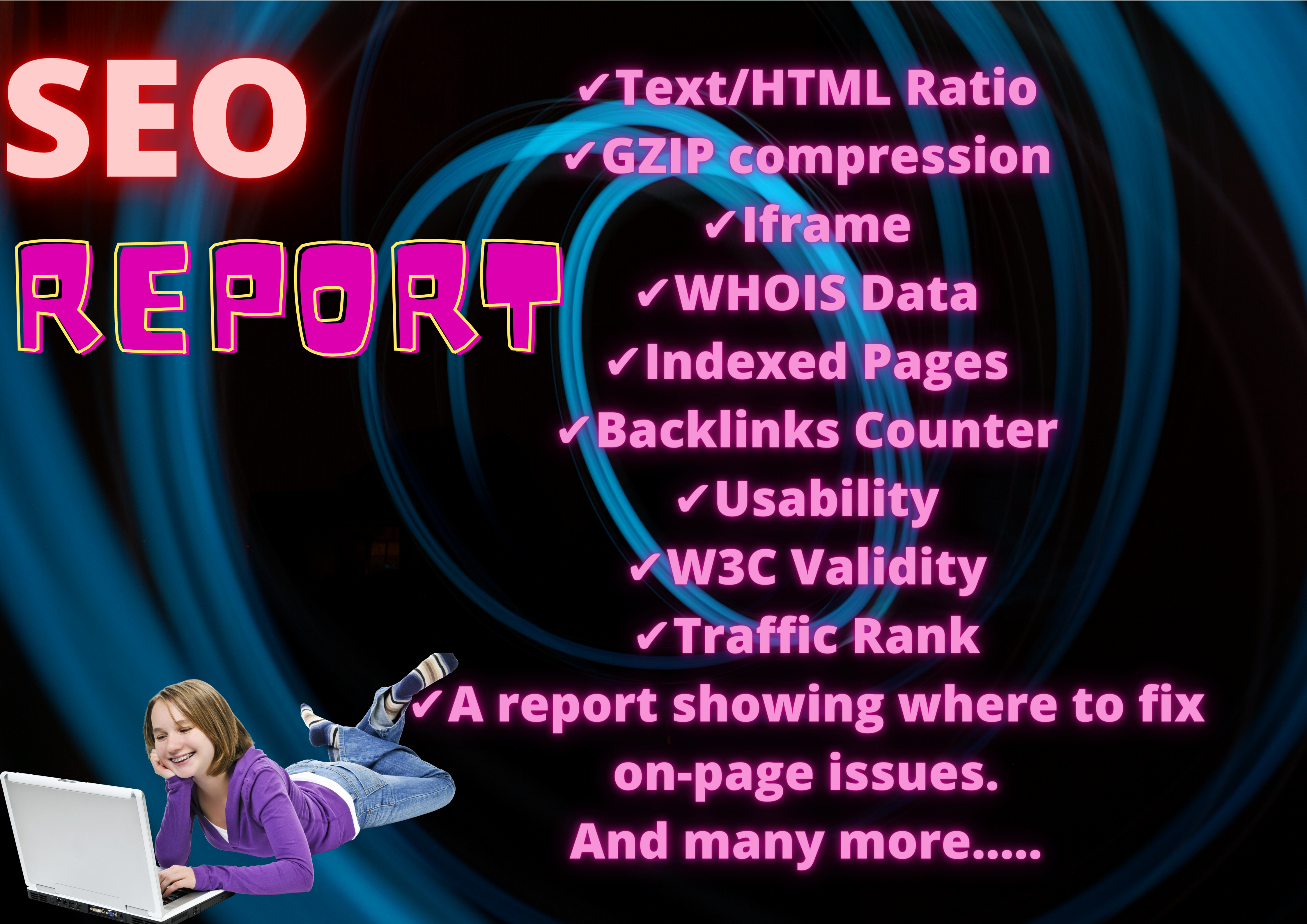I will provide a Depth Audit SEO report for your Website