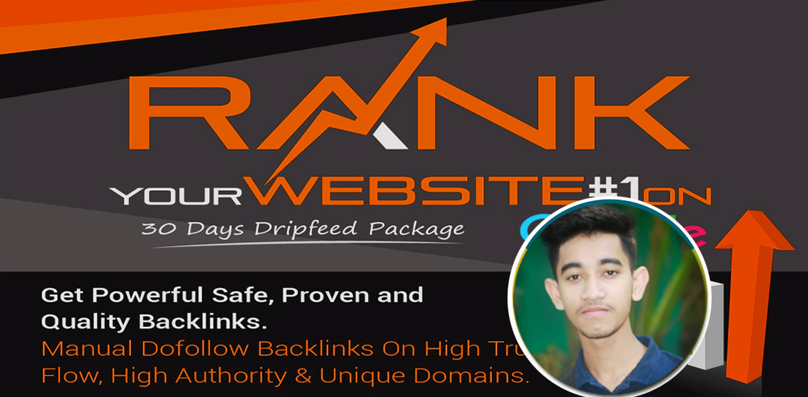 Manual high authority backlinks for guaranteed google ranking.