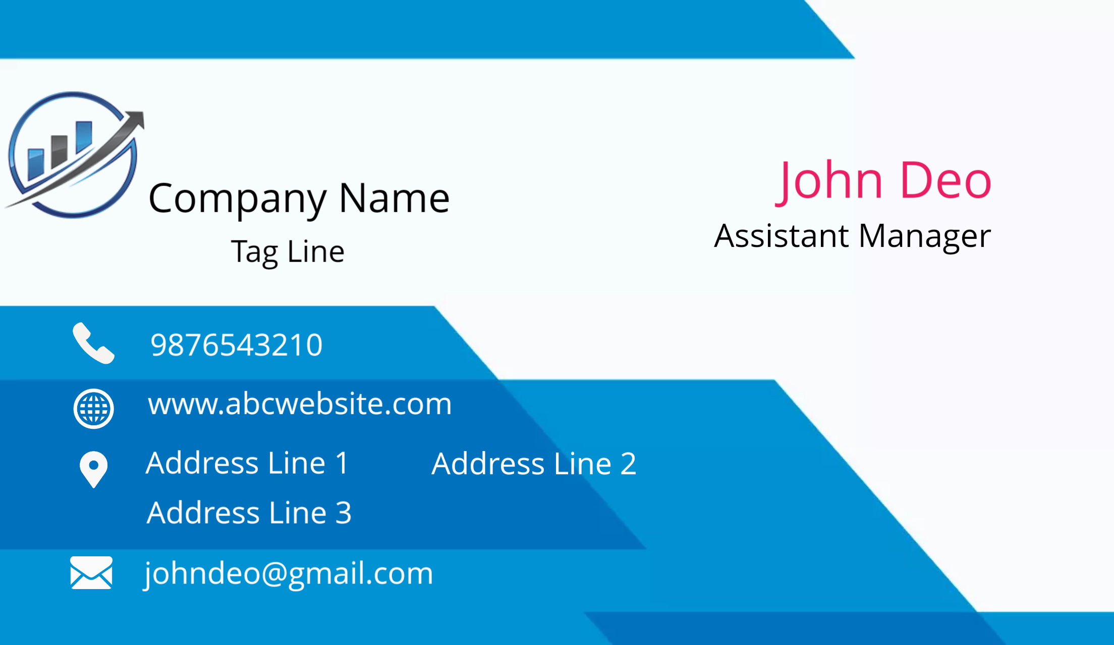 I will get individual design unique Business card&logo ready 