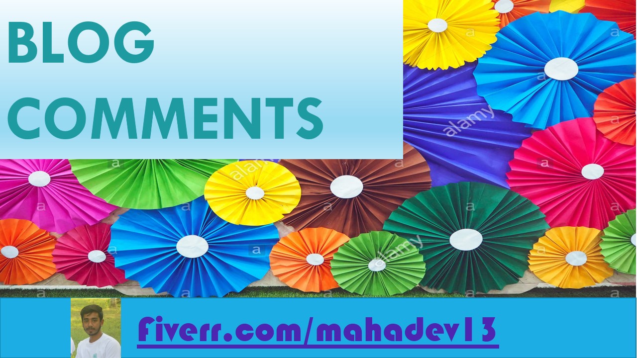 I will do high quality backlinks using relevant blog comments