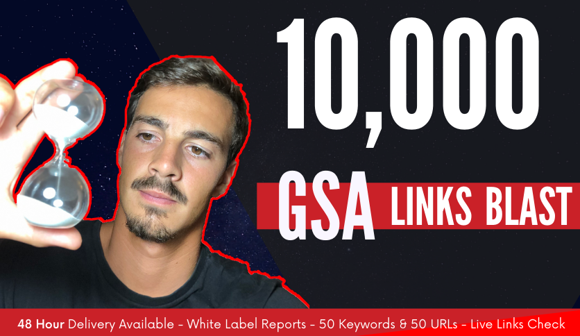 GSA Blast 10,000 GSA SER To Create SEO Verified Backlinks