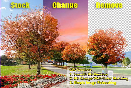I will do photo editing, photo retouching, image resizing, and remove background from 15 images