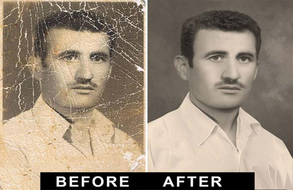 I will restore damaged photos, colorize, fix pictures