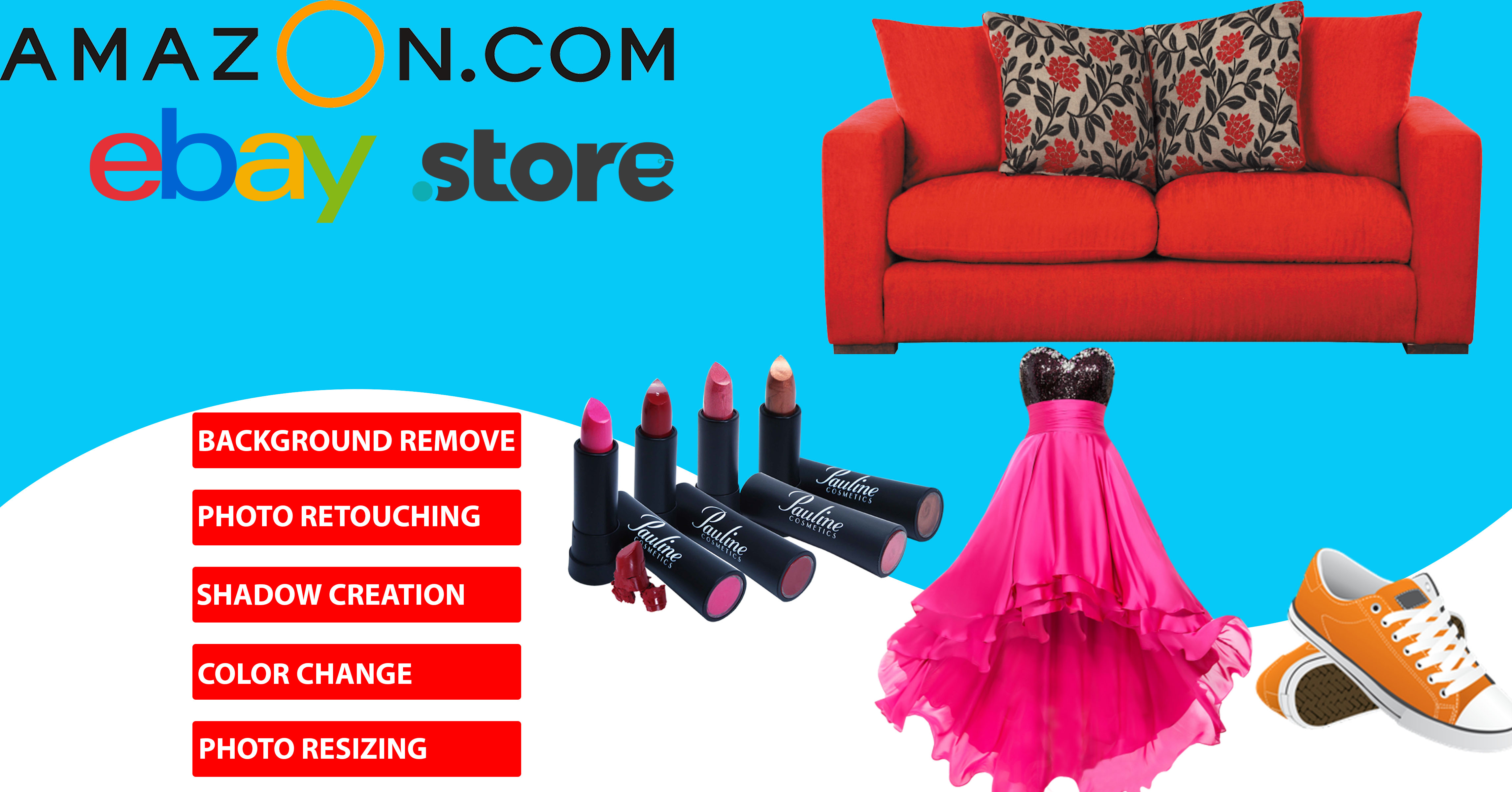 I will do 5 images background remove