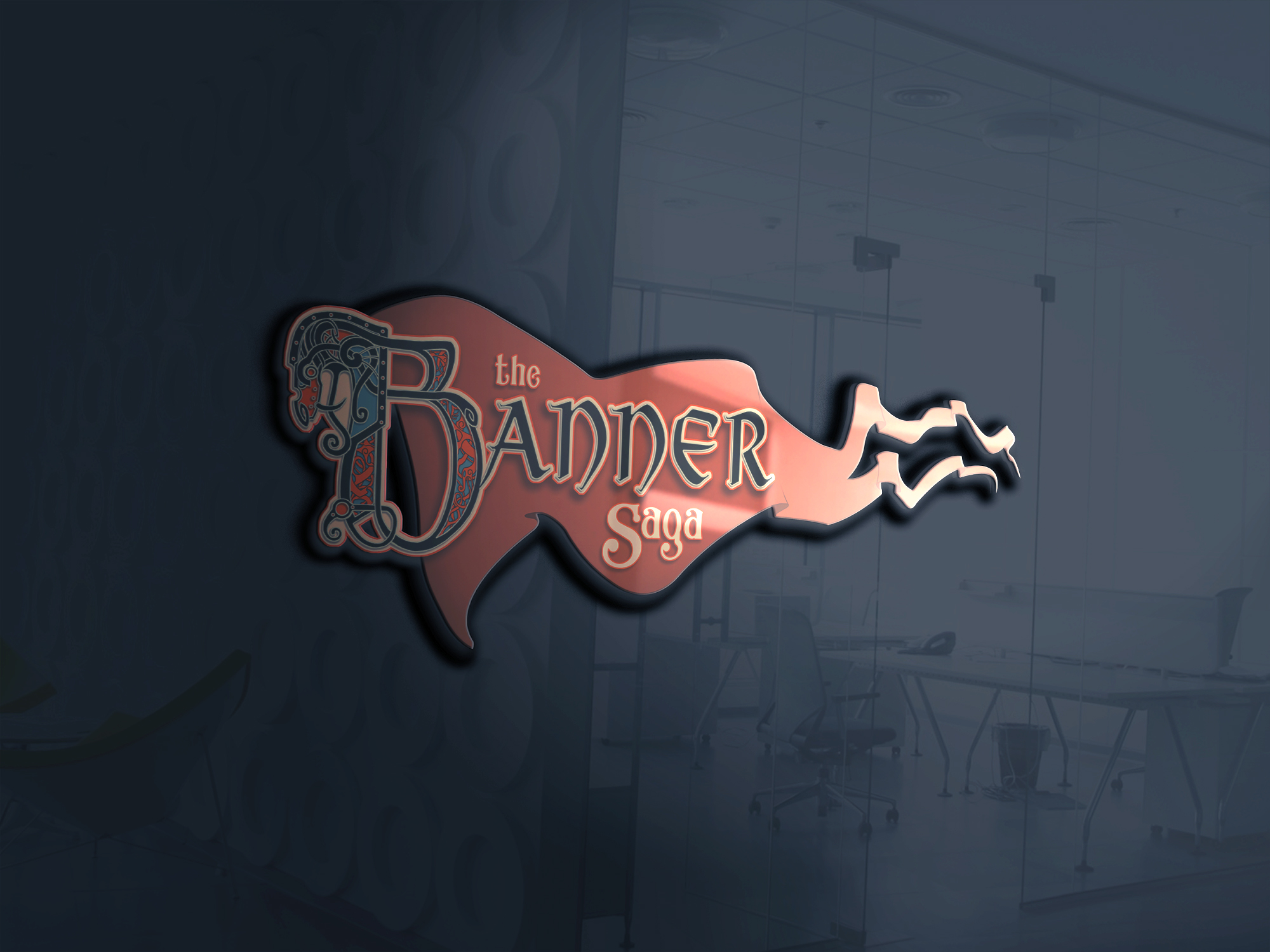 I will do create your logo or text eye-catching mock-ups design