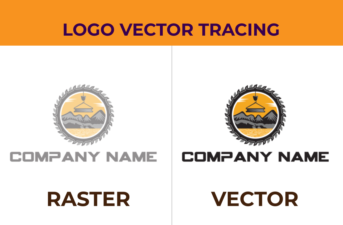 I will vector tracing of your logo or sketch
